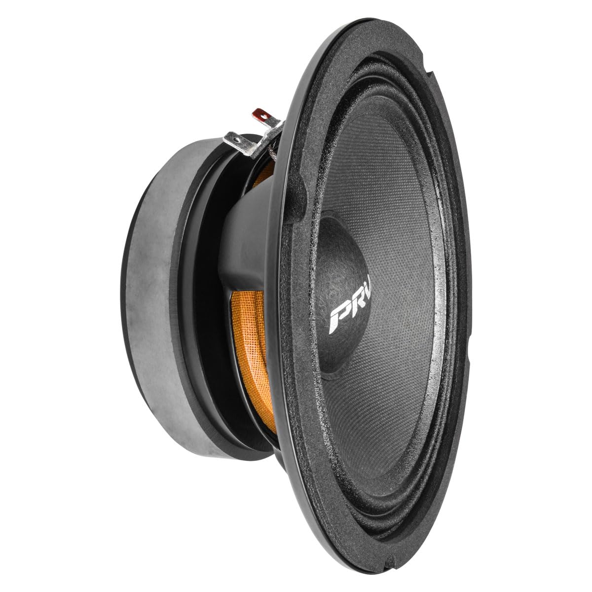 PRV AUDIO 6.5 Inch Midbass Speaker 6MB200 v2 8 Ohm - 200 Watts 93.5 dB 1.5 Voice Coil - 6 Inch Speaker for Car Audio with Outsta