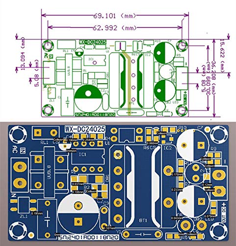 Noyito Ac To Dc Isolated Power Supply Module Ac 120V 100V   265V To Dc 12V 2A 24W Peak 12V 4A 48W Max Power Module With Overvolt