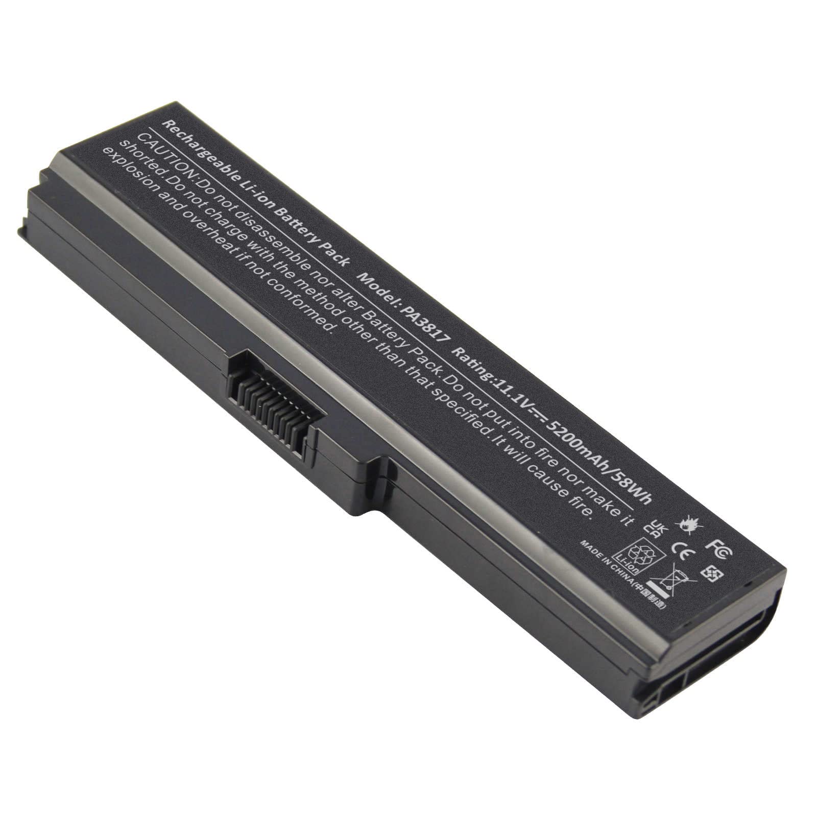 Pa3817U 1Brs Battery For Toshiba Satellite A665 A665 S5170 A665 S6086 A665 S6050 M645 S4050 M645 S4070 M505 S4940 L755 S5277 L77