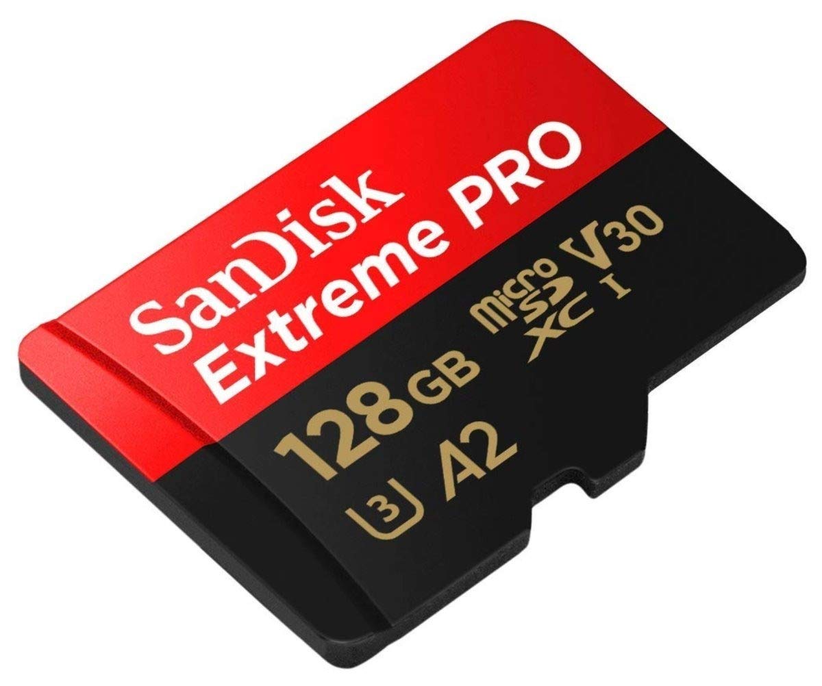 Sandisk Extreme Pro Sdxc Uhs-I U3 A2 V30 128Gb + Adapter, Sdsqxcy-128G-Gn6Ma