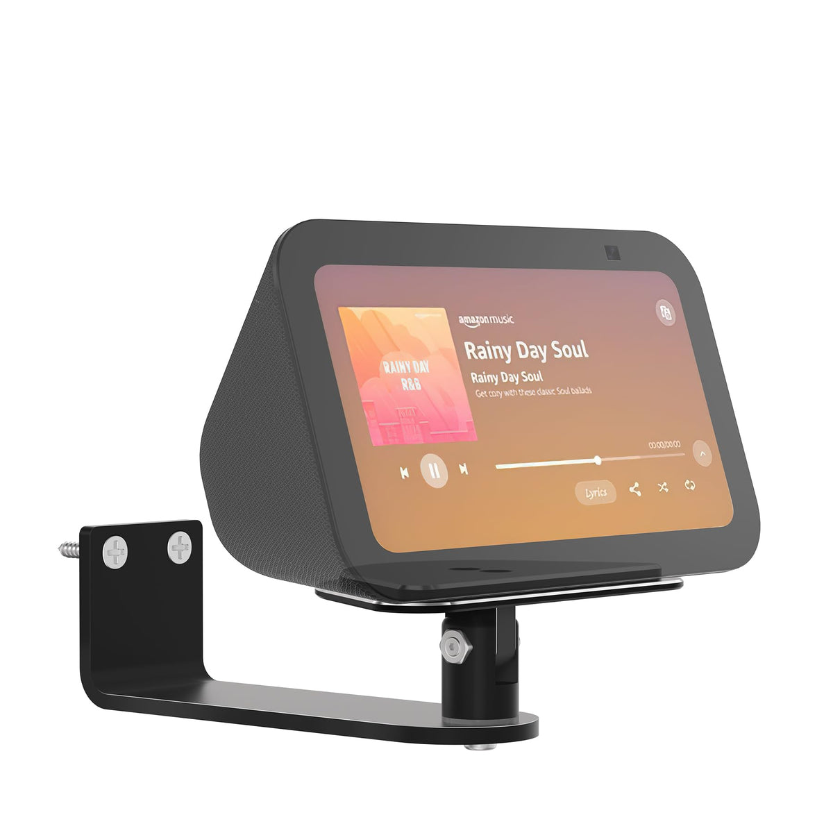 Wawxh1314 Wall Mount For Echo Show 5 3Rd Gen, Tilt And Swivel Mount For Echo Show 5, Space Saving Mount For Alexa Show 5, Wall M