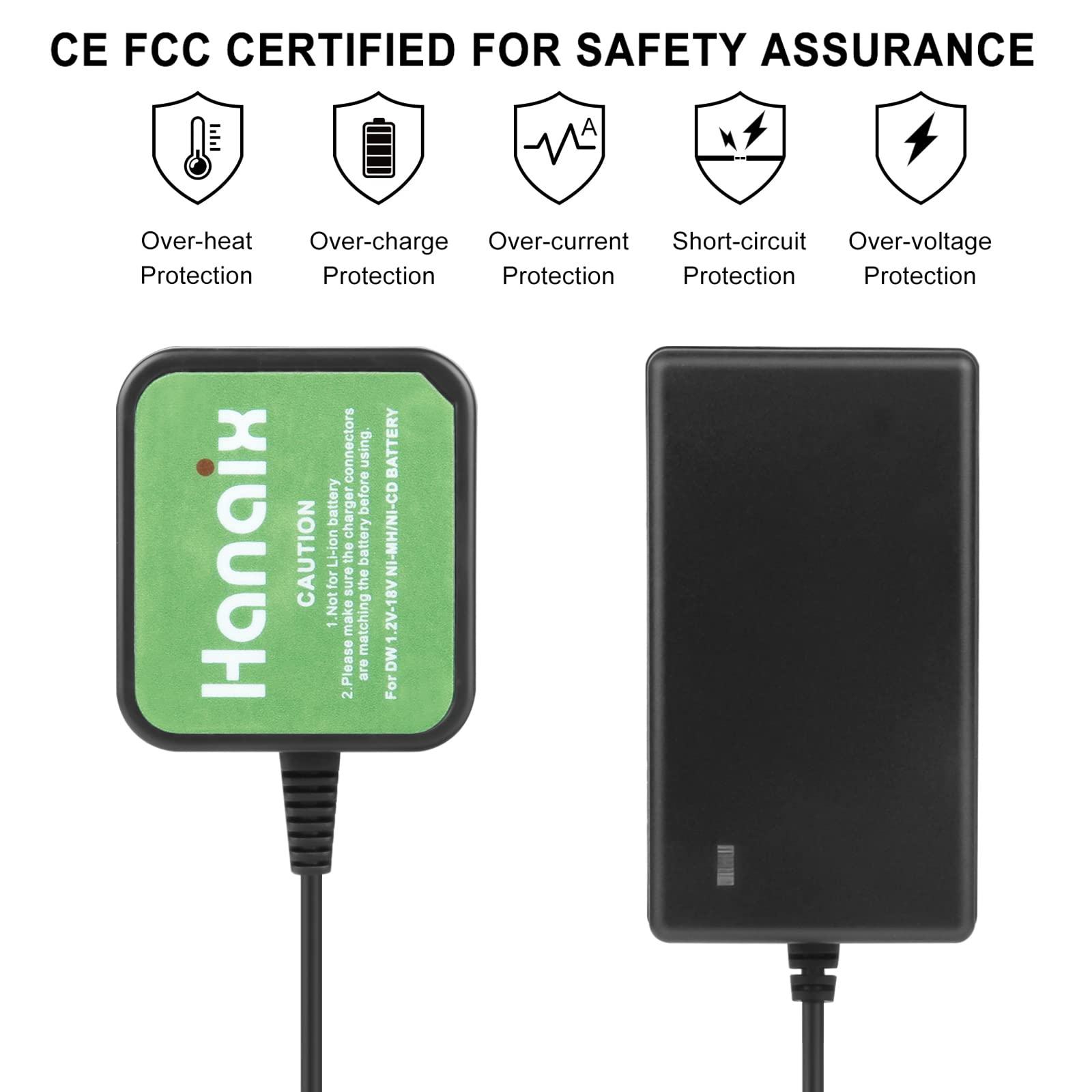 Hanaix 7.2V 18V Battery Charger For Black And Decker Ps120 Ps130 Ps140 Ni Mh Black And Decker 18V Portable Charger