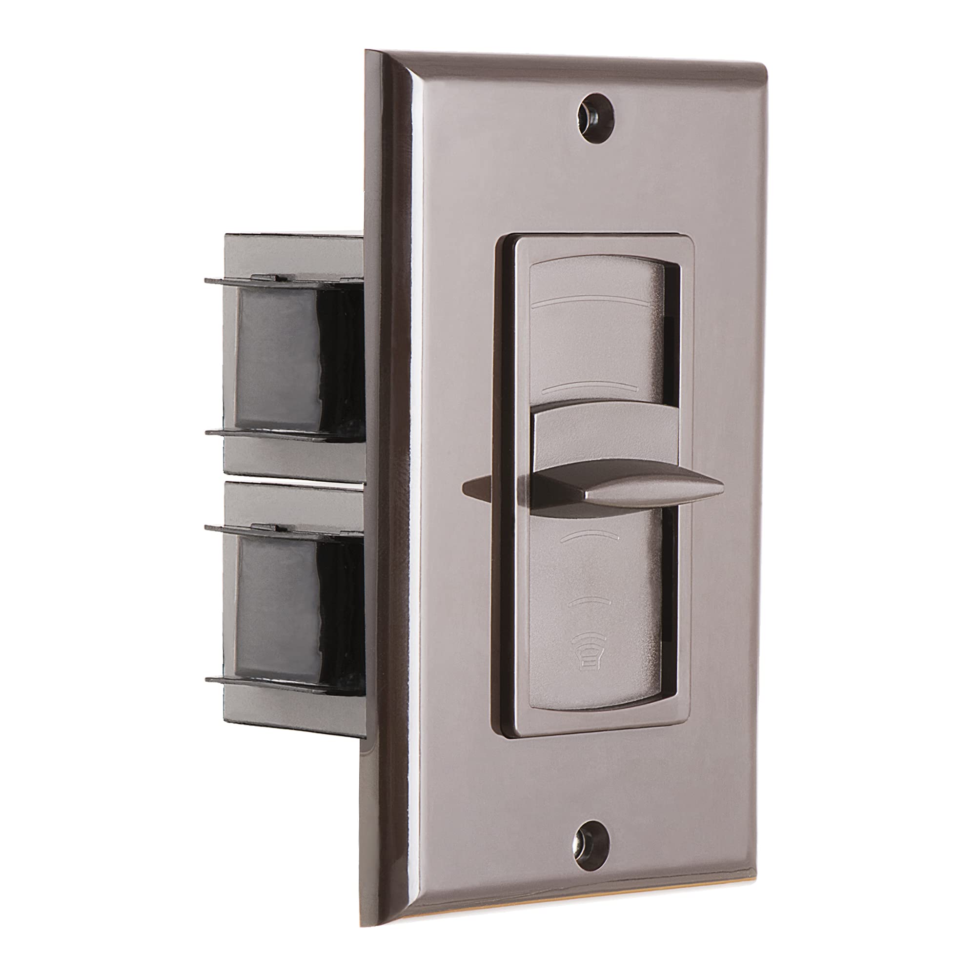 OSD Audio 100W in Wall Volume Control Impedance Matching for Home Speakers, Slider Brown VMS100