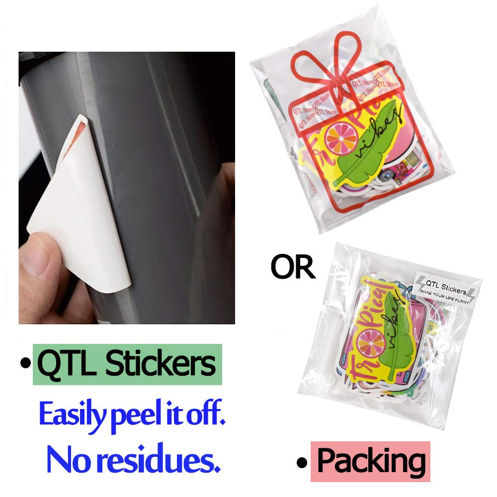 Waterproof Stickers For Girls Stickers For Hydroflasks Vsco Stickers For Hydro Flask Stickers 100 Pack Cute Stickers For Water Bottles