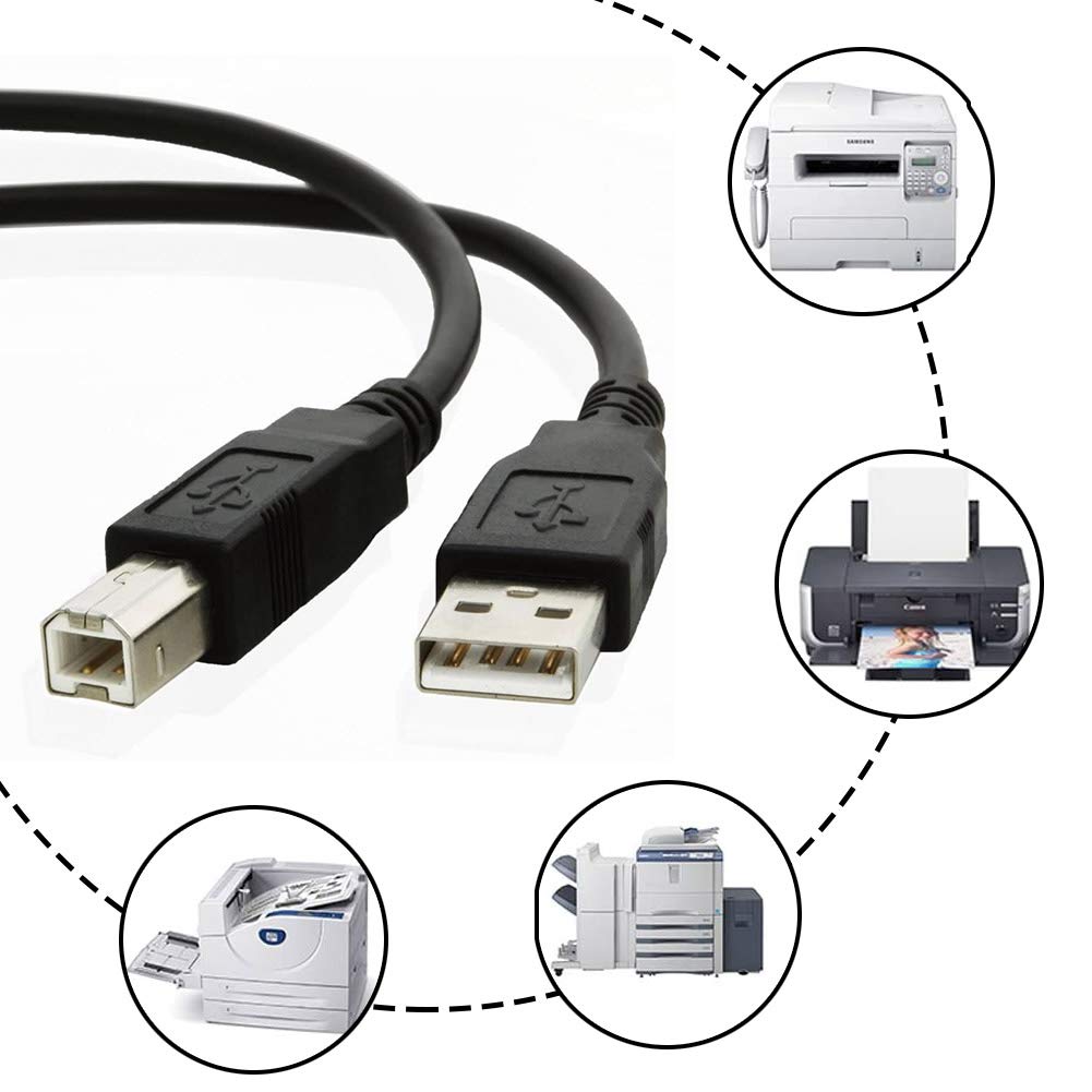 Blacell Usb Pc Transfer Data Connector Cable Cord For Cricut Expression 1 Electronic Cutting Machine