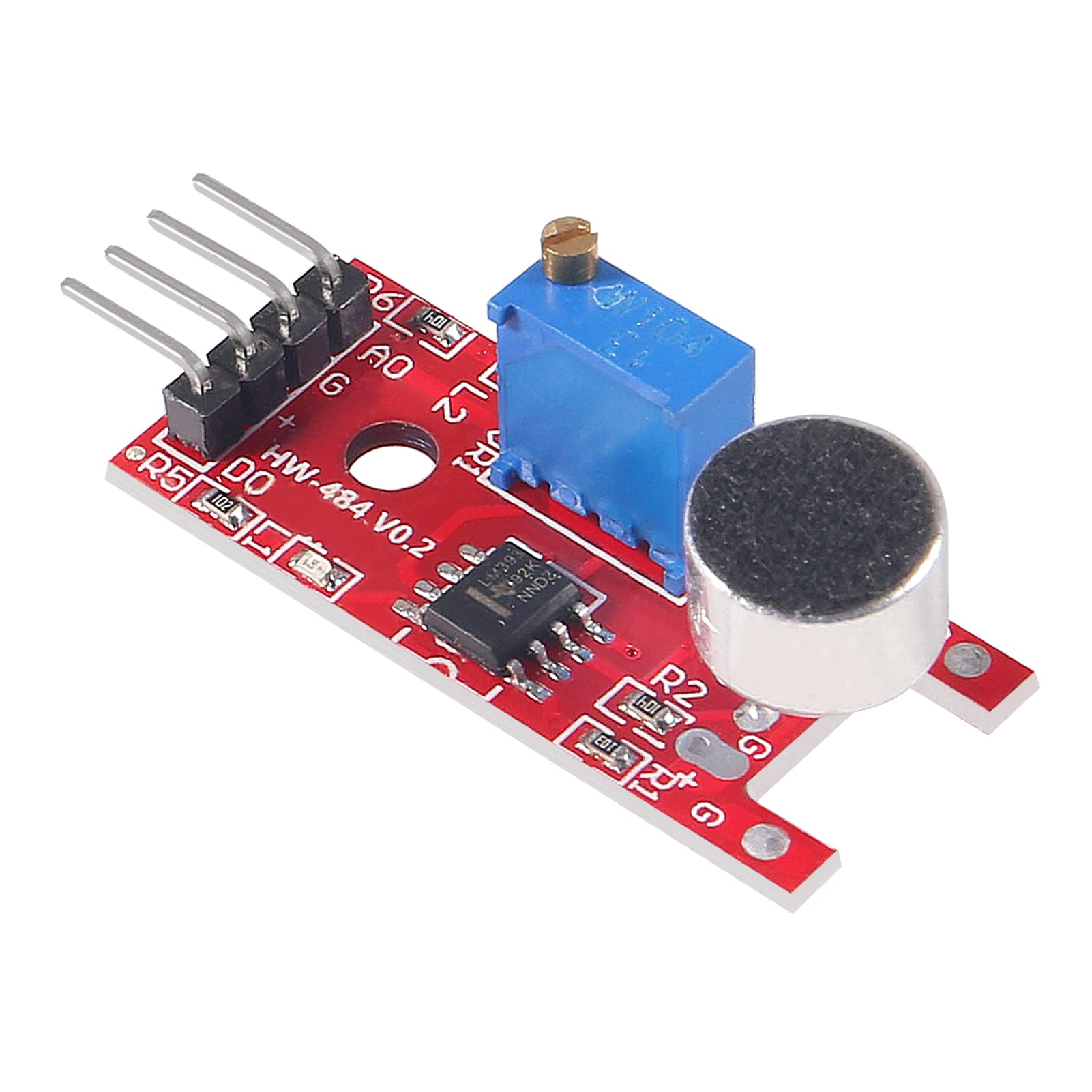 Coliao 8Pcs Microphone Sound Sensor Ky 037 High Sensitivity Sound Voice Detection Module With Digital And Analog Output Sensors