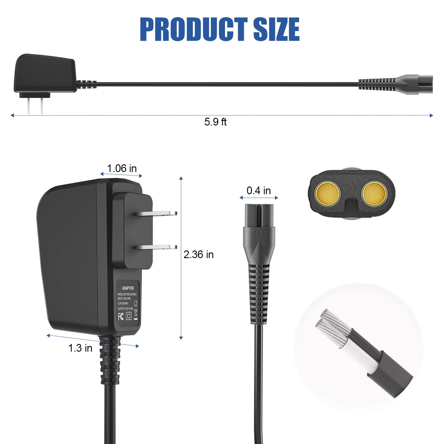 Hygamocc Hair Clipper Charger - Thumbnail 2