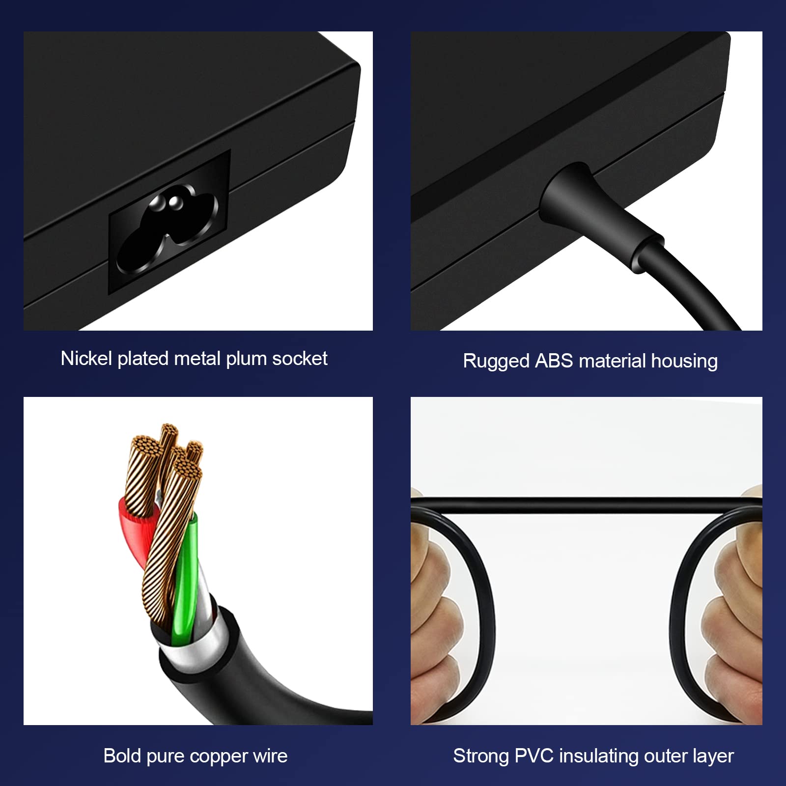 135W Charger For Acer Nitro 5 Gaming Laptop An515 N18C3 N18C4, Nitro V 15 16 Adp 135Kb T Power Supply Adapter Cord