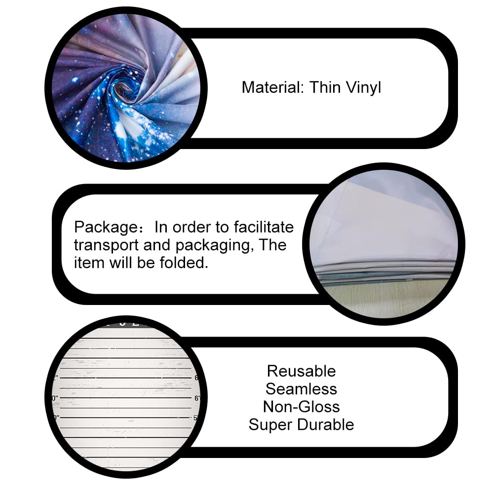 Phmojen Police Lineup Backdrop Height Chart Mugshot Suspect Wall Photography Background Vinyl 5X7Ft Wanted By Police Murder Myst