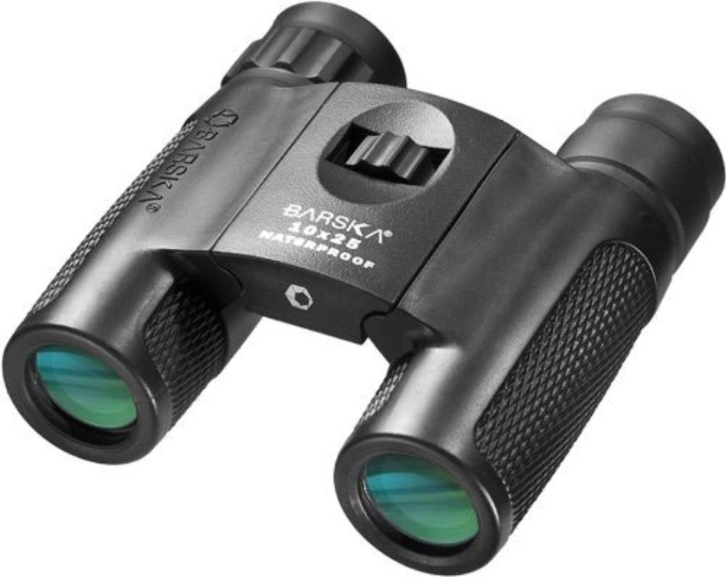 Barska AB11844 Blackhawk 10x25 Waterproof Binoculars for Birding, Boating, Events, Hiking, Hunting, etc
