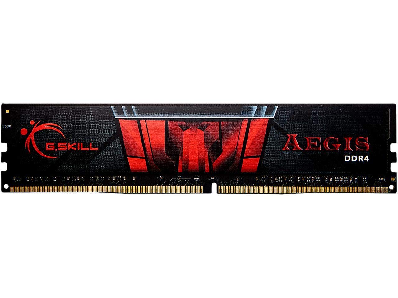 G.Skill 8Gb Aegis Ddr4 3200Mhz Pc4 25600 Cl16 Single Desktop Memory Module