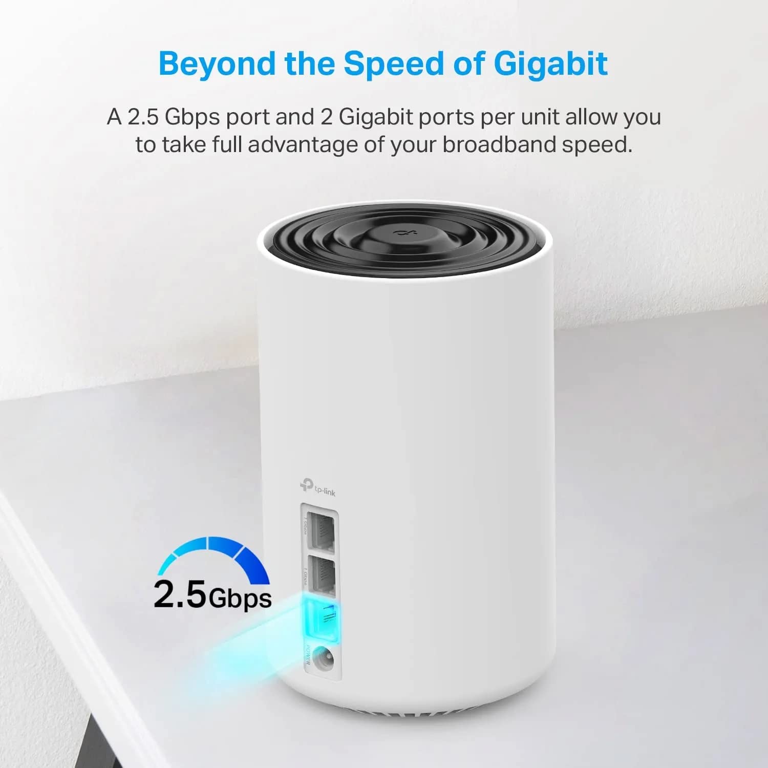 Tp Link Deco Axe5400 Tri Band Wifi 6E Mesh System(Deco Xe75 Pro)   2.5G Wan/Lan Port, Covers Up To 5500 Sq.Ft, Replaces Wifi Rou