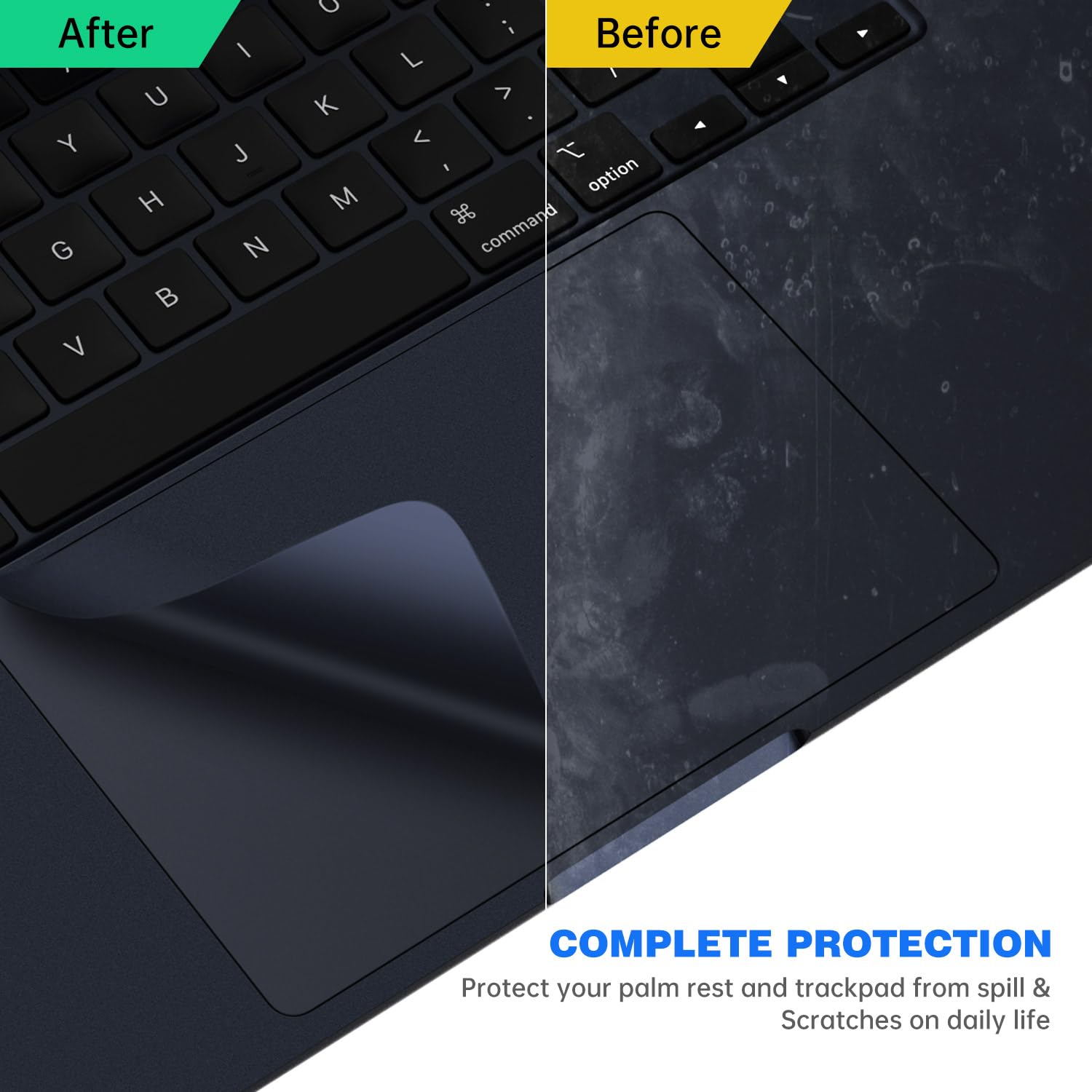 Palm Rest Cover Compatible With 2024 Macbook Air 15'' M3 Chip A3114 Trackpad Protector Cover Skin For 2024 Apple Macbook Air 15.