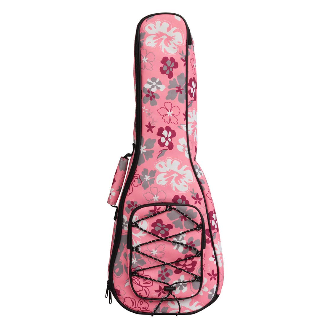 Longteam Print Ukulele Case 10Mm Sponge Portable Waterproof Ukuleles Bag Cover Uke Gig Bag With Accessory Storage Pocket (21 In