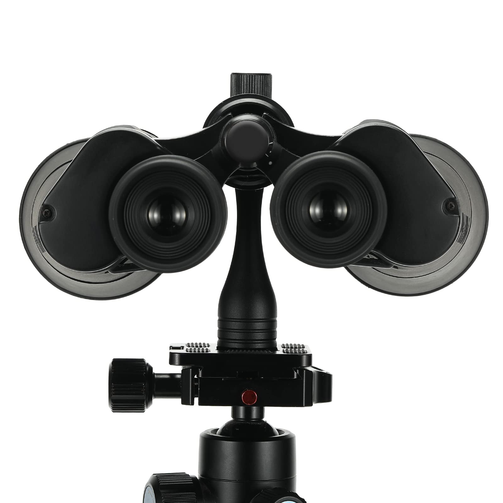 Binocular Tripod Adapter 1/4 20Inch Threading, Quick Release Adapter For Attaching Binoculars To A Tripod Detachable Mount(Black