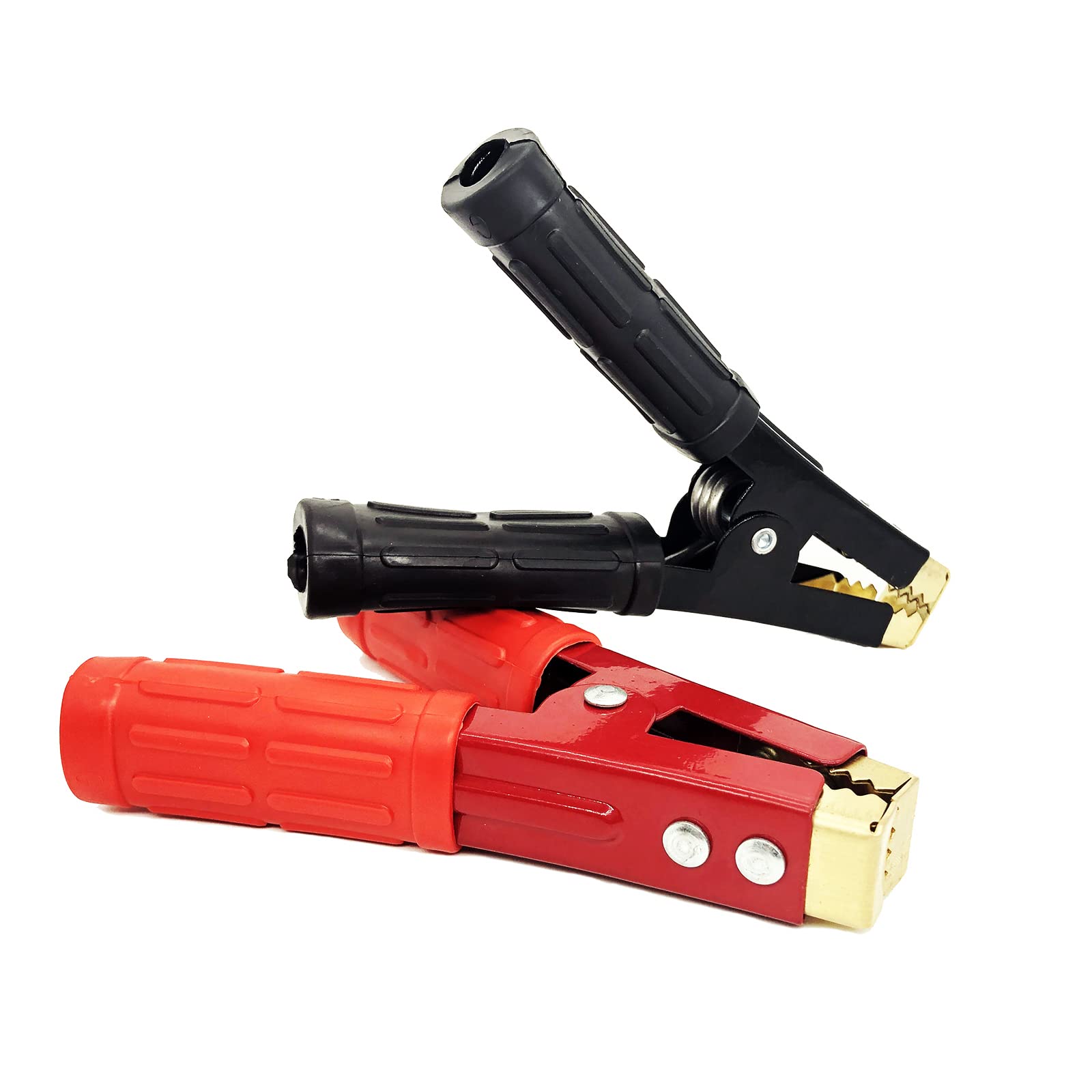 100A/800A/1500A Heavy Duty Crocodile Clamp Pure Copper Car Battery Charger Clamps Power Replacement Battery Alligator Clips Jump