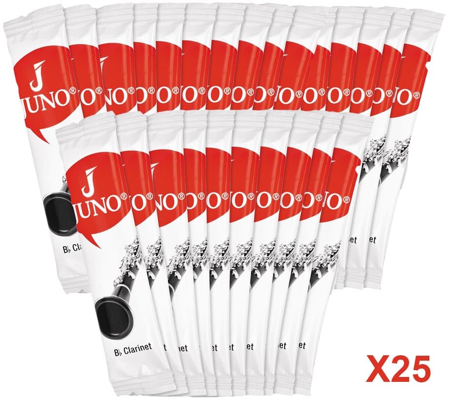 Vandoren Juno Bb, Box Of 25, 2 Clarinet Reeds (Jcr01225)