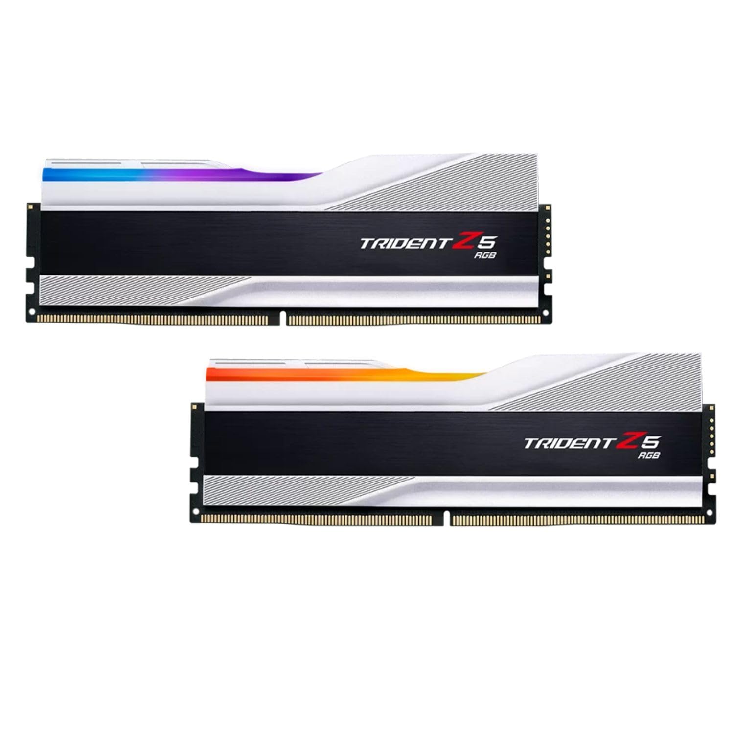 G.SKILL DDR5 RAM DDR5-6400 32GB Memory C32 Trident Z5 RGB K2, Black, F5-6400J3239G16GX2-TZ5RS