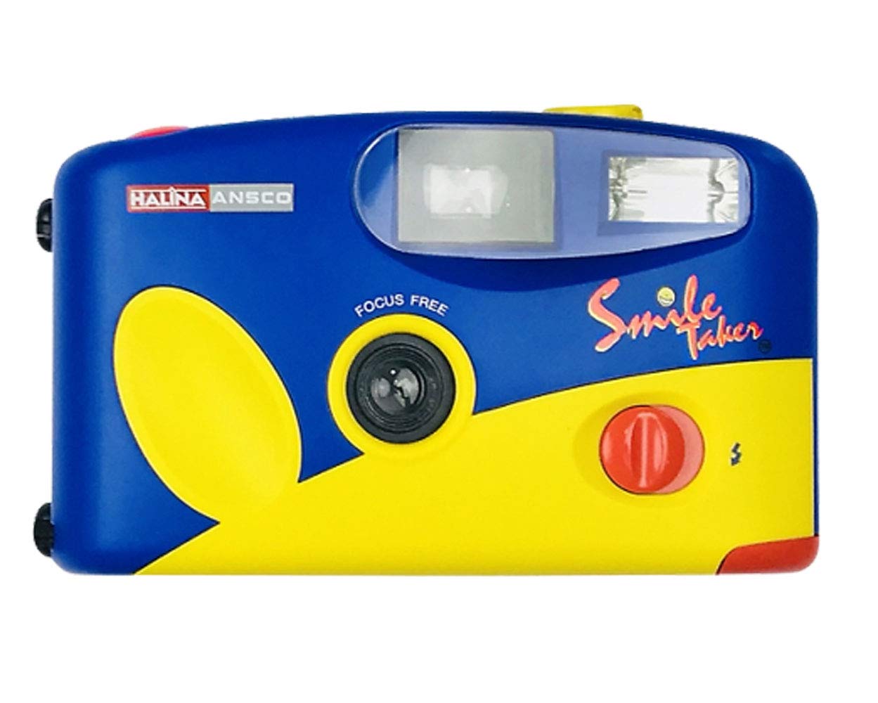 Halina Ansco Pix Flash 35Mm Film Camera Vintage Point & Shoot Focus Free (Smile Taker)