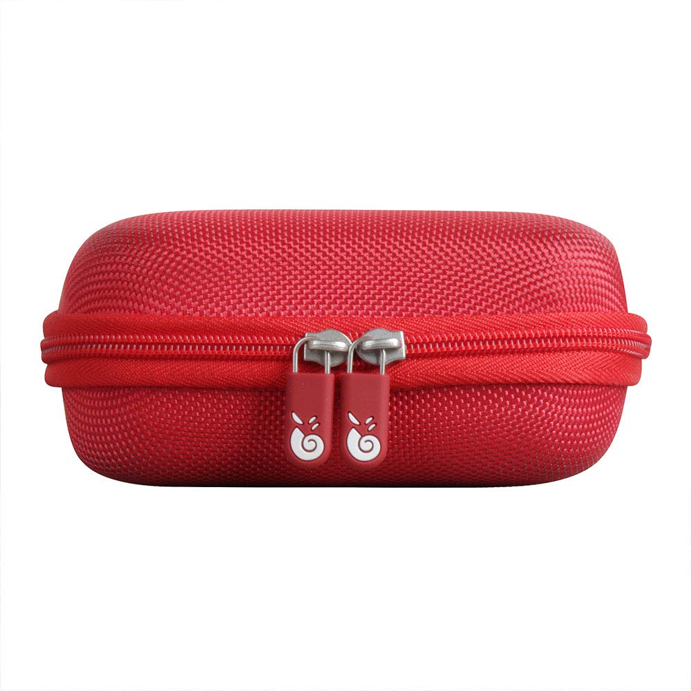 Hermitshell Hard Travel Case For Jbl Go 3 / Jbl Go 4 Portable Bluetooth Speaker (Red