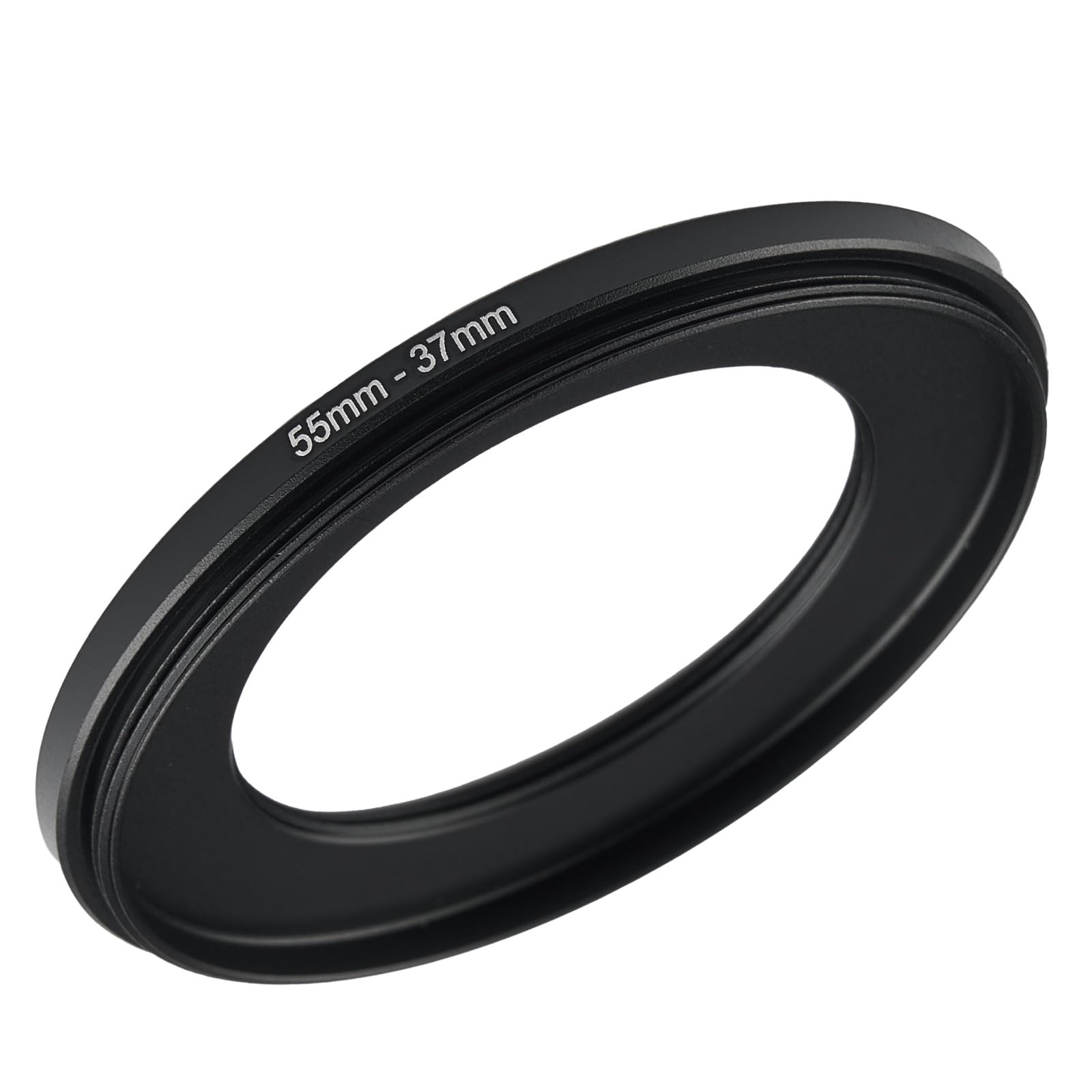55Mm To 37Mm Step Up Adapter Rings Filter Adapter Black Metal Step Down Filter Ring Adapter Compatible With All Brand Uv Cpl Nd 