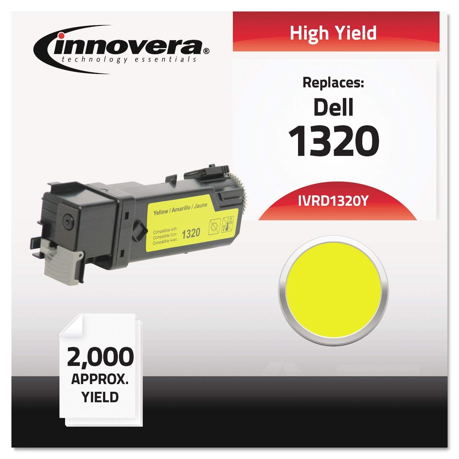 Ivrd1320Y   D1320Y Compatible High Yield Toner