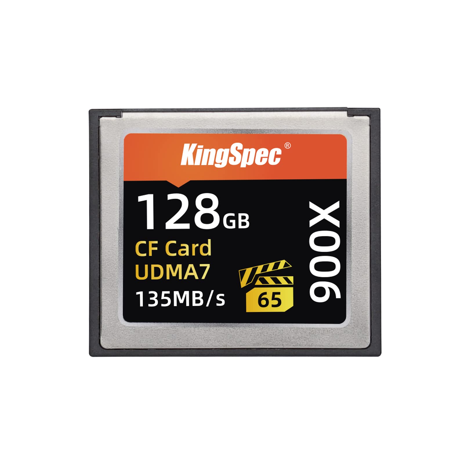Kingspec Mixage 128Gb Compactflash Memory Card Udma 7 Vpg 65 900X   Speed Up To 135 Mb/S