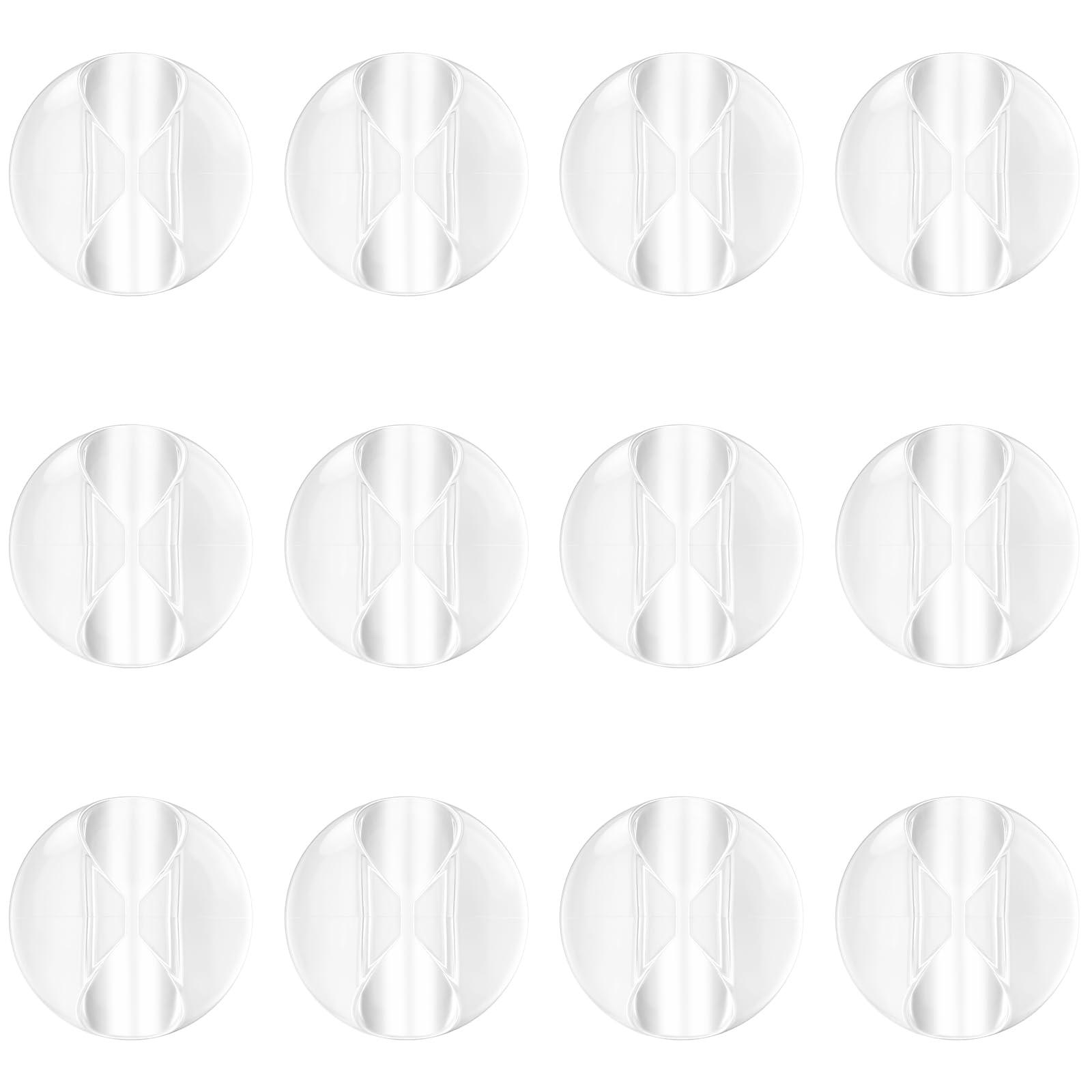 12 Pack Cable Clips, Znben Cord Organizer Holder Adhesive Cord Management Charger Wire Holder Clips For Desk, Home, Office, Car,