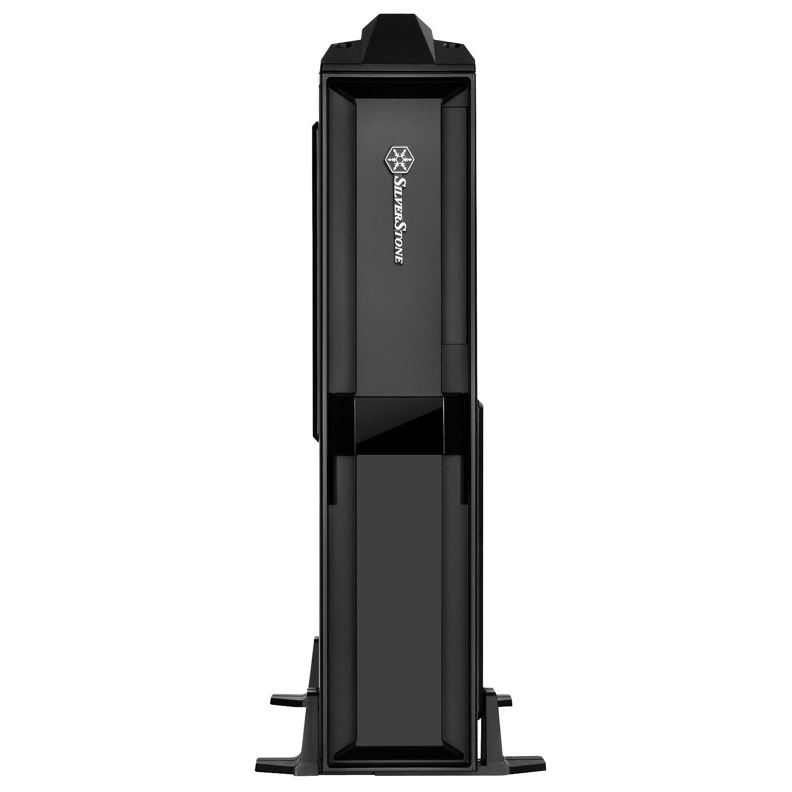 Silverstone Technology Mini Itx Slim Small Form Factor Computer Case With Handle Ml08B H