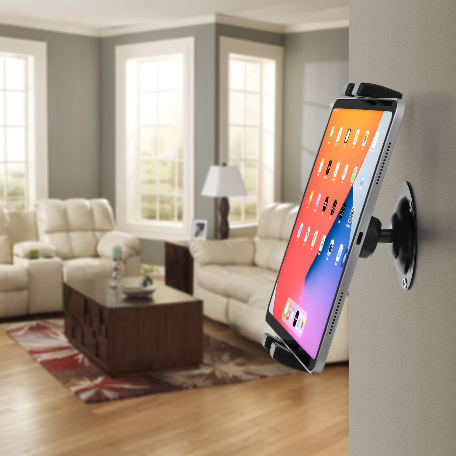 Itodos Universal Tablet Wall Mount Holder For Ipad, Iphone,Kindle Fire Hd,Kindle Paper White,Galaxy Tabs,Google Nexus7/11,Switch