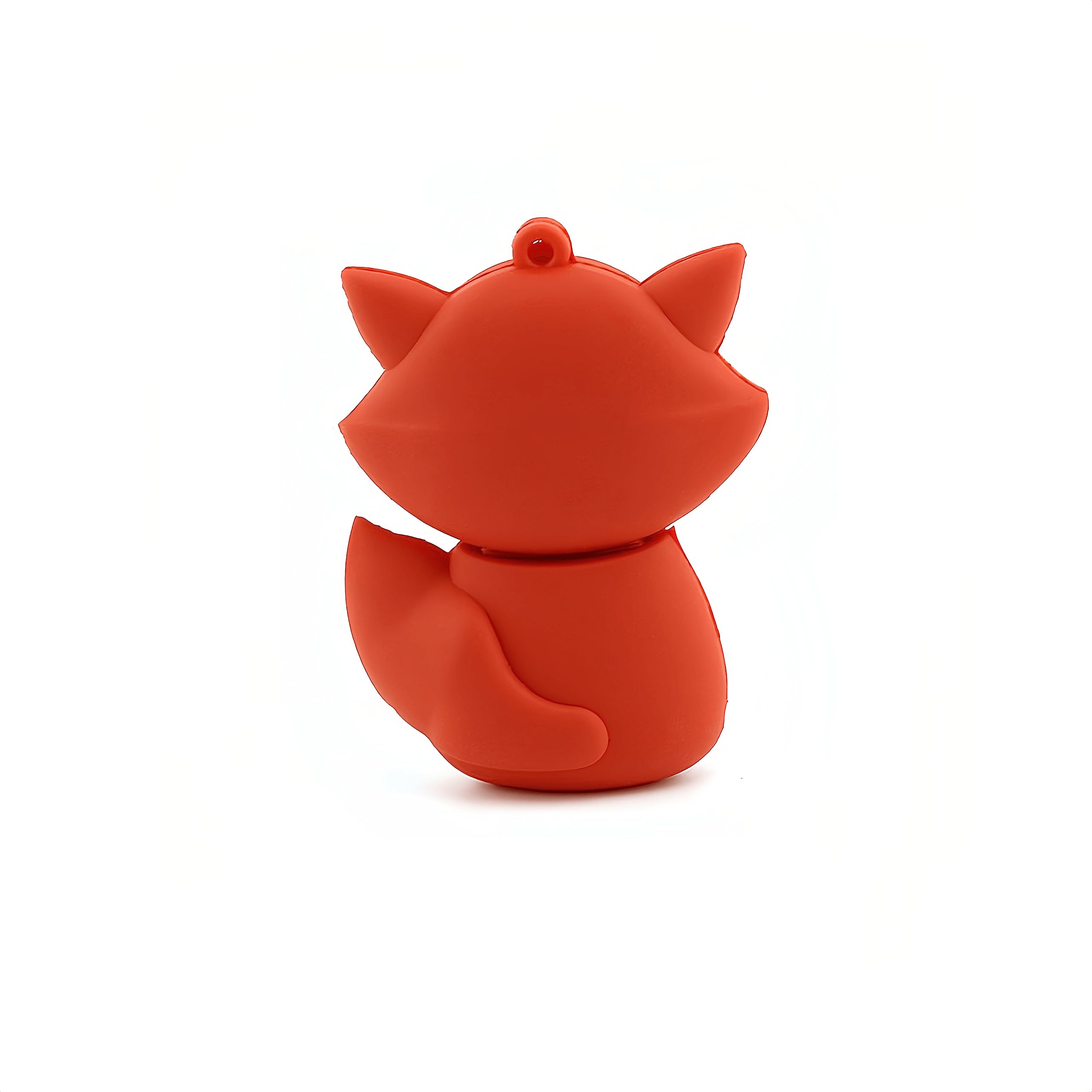 Wooteck 128GB Novelty Red Fox USB Flash Drive - Thumbnail 2