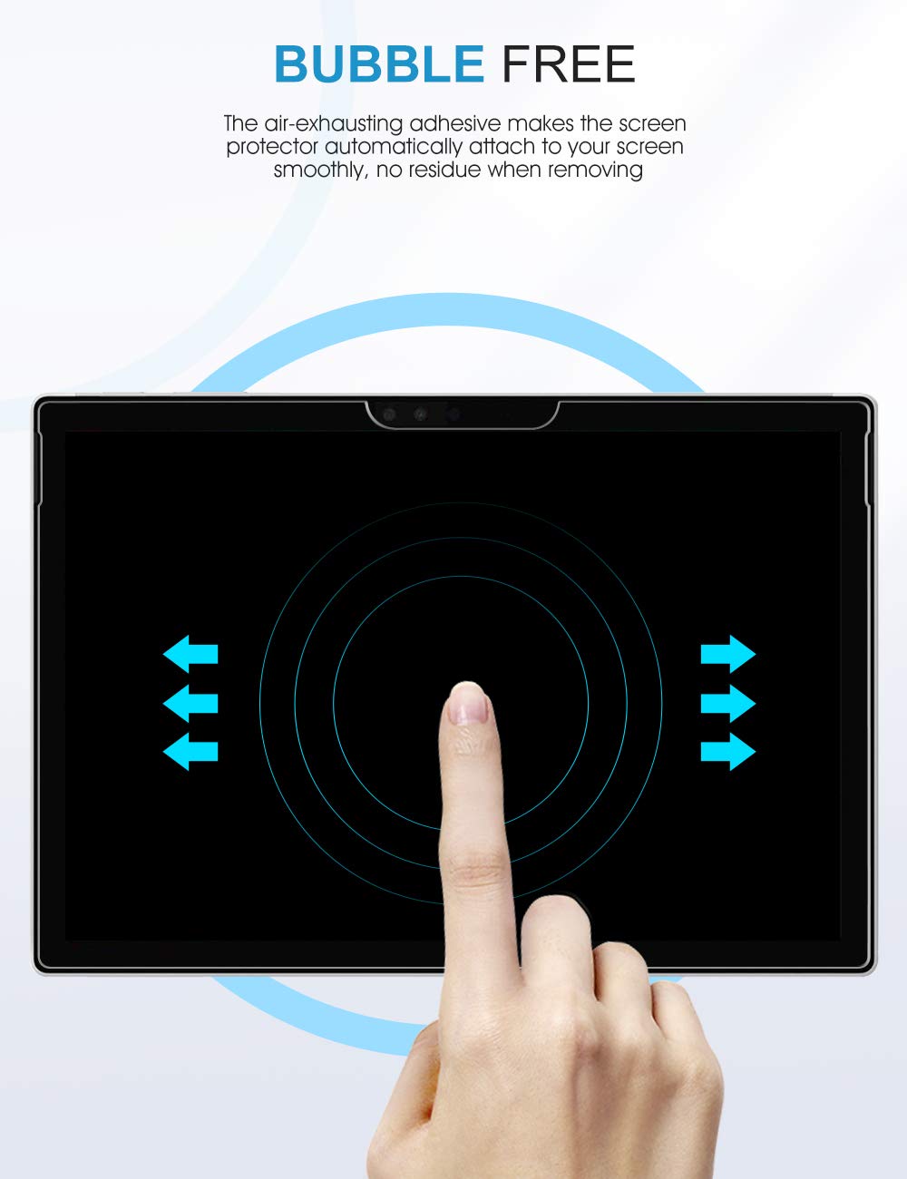 [2 Pack] Sparin Screen Protector For Surface Pro 7 Plus/Surface Pro 7 / Surface Pro 6 / Surface Pro (5Th Gen) / Surface Pro 4, T