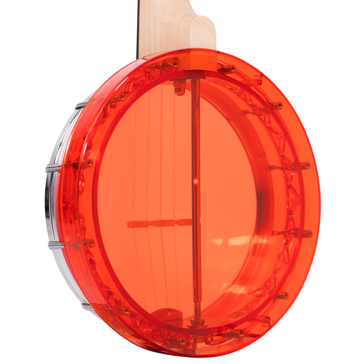 Gold Tone Little Gem Ukes, 4 String Ukulele, Right, Red (Lg R)