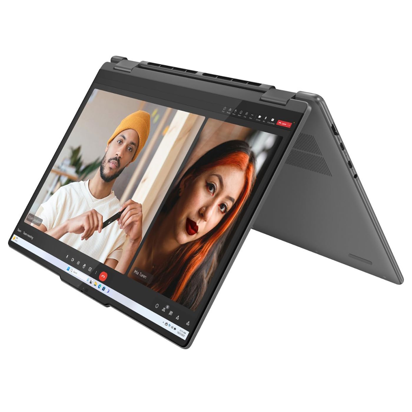 Lenovo Yoga 7I 2-In-1 Laptop, 16 2K Touchscreen, Core Ultra 5 125U (Beats I7-1355U), 16Gb Lpddr5X, 512Gb Ssd, 300 Nits, Backlit,
