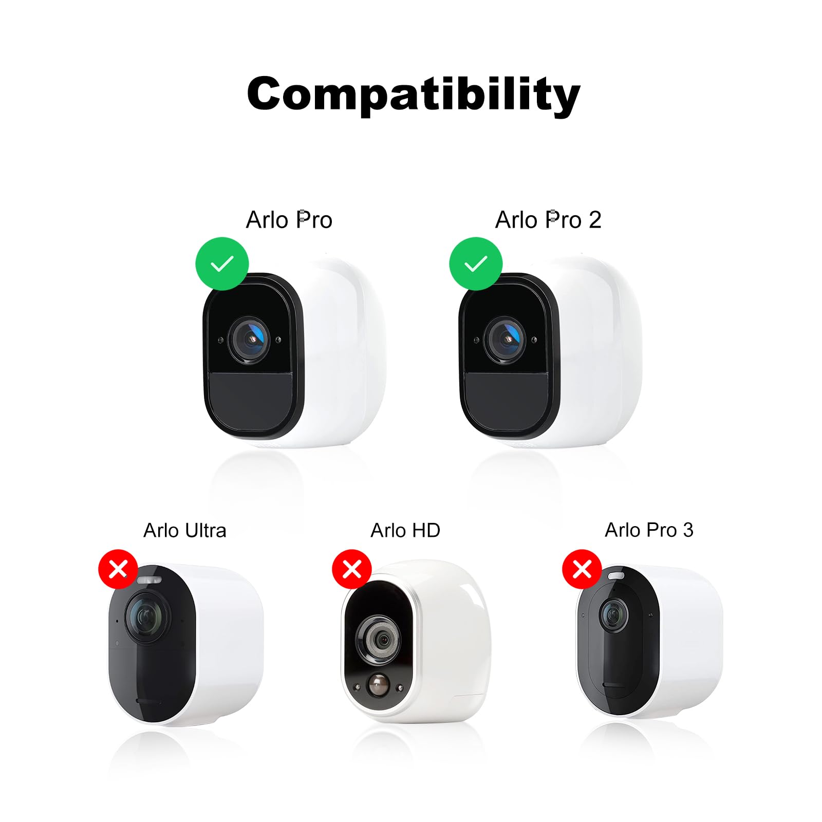 Charging Cable For Arlo Pro And Arlo Pro 2, Jessy Charger And Power Cord Compatible With Arlo Pro/Pro 2/Go/Security Light, 30Ft/