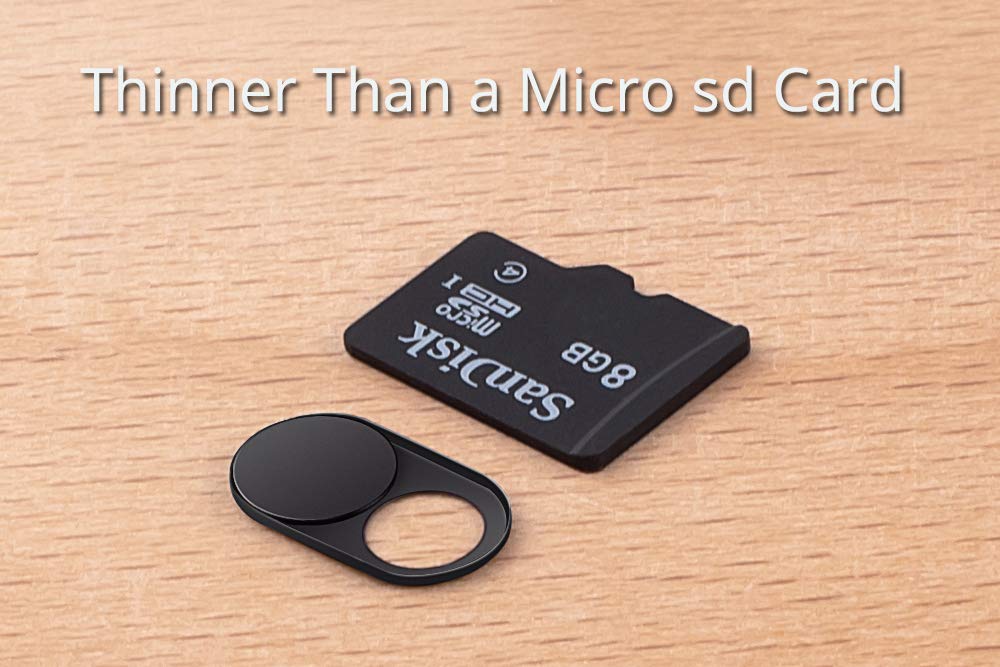 Cloudvalley Upgrade Magnetic Webcam Cover, [6 Pack] 0.023 Inch Metal Camera Cover Slide For Mac, Ipad, Macbook Pro, Macbook Air,