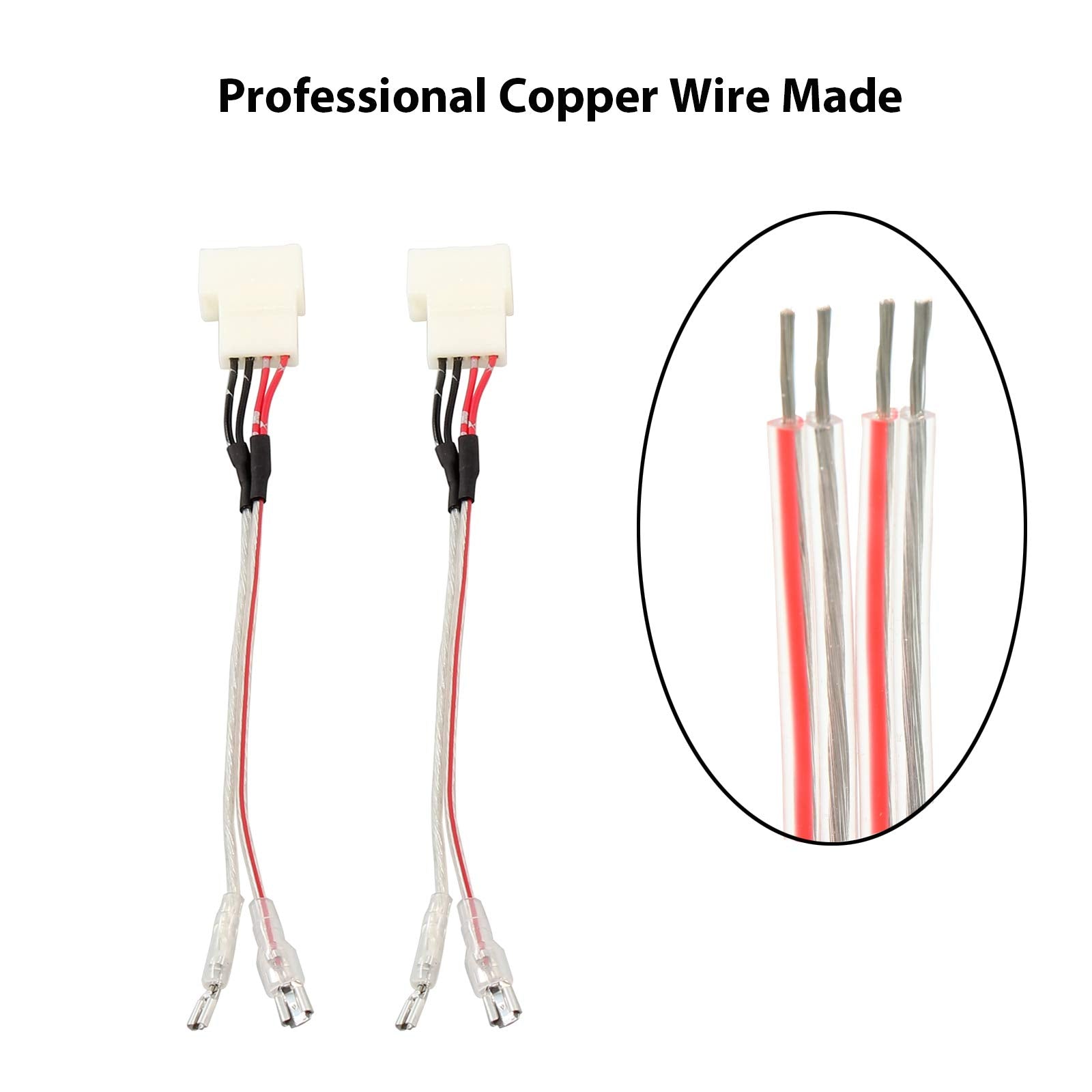 Red Wolf Car Front Dash Tweeter Speaker Wiring Harness For 2008 2022 Toyota Rav4 Camry 4Runner Highlander Scion, 2010 2019 Subar