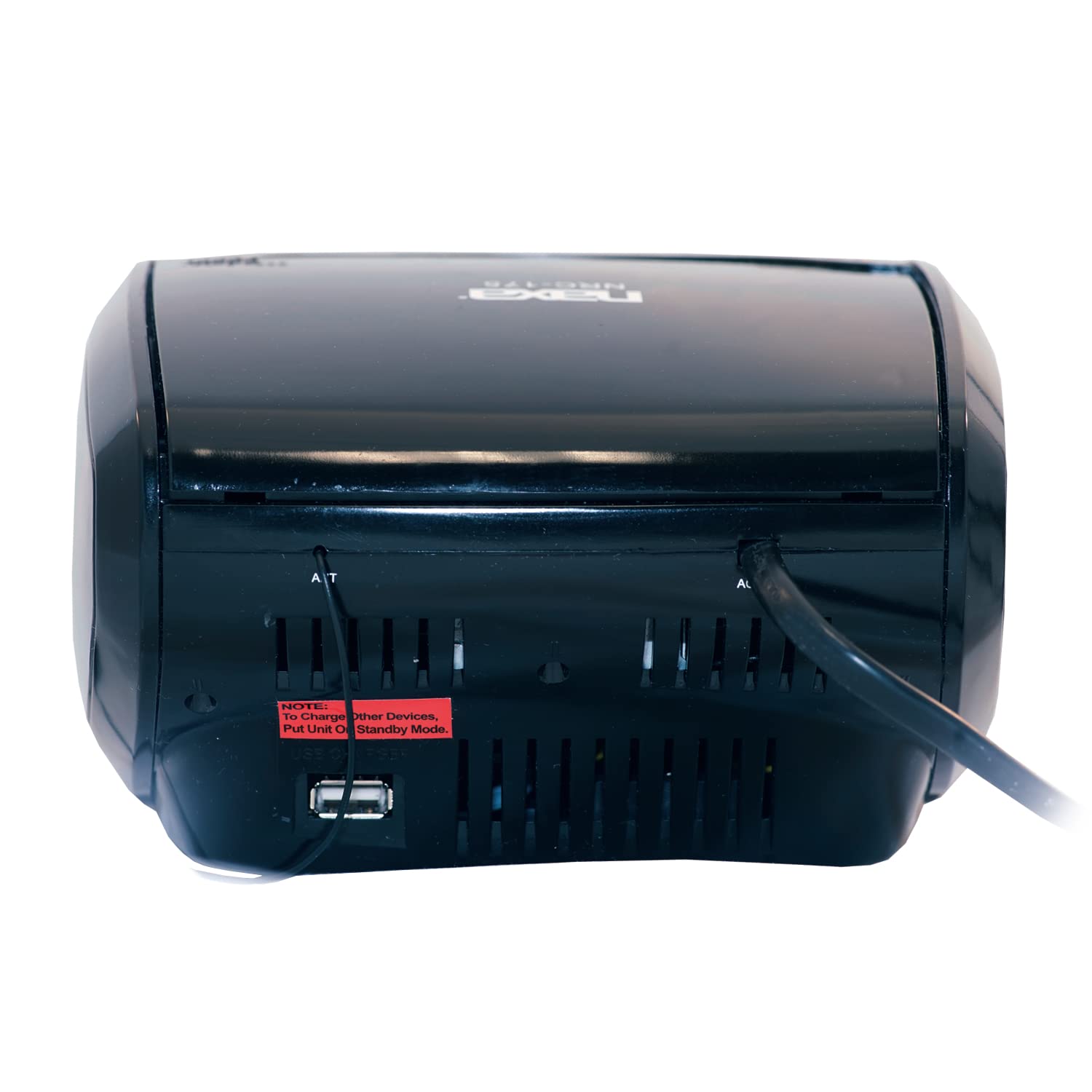 Digital Alarm Clock Radio With Cd Player And Usb Charge Port