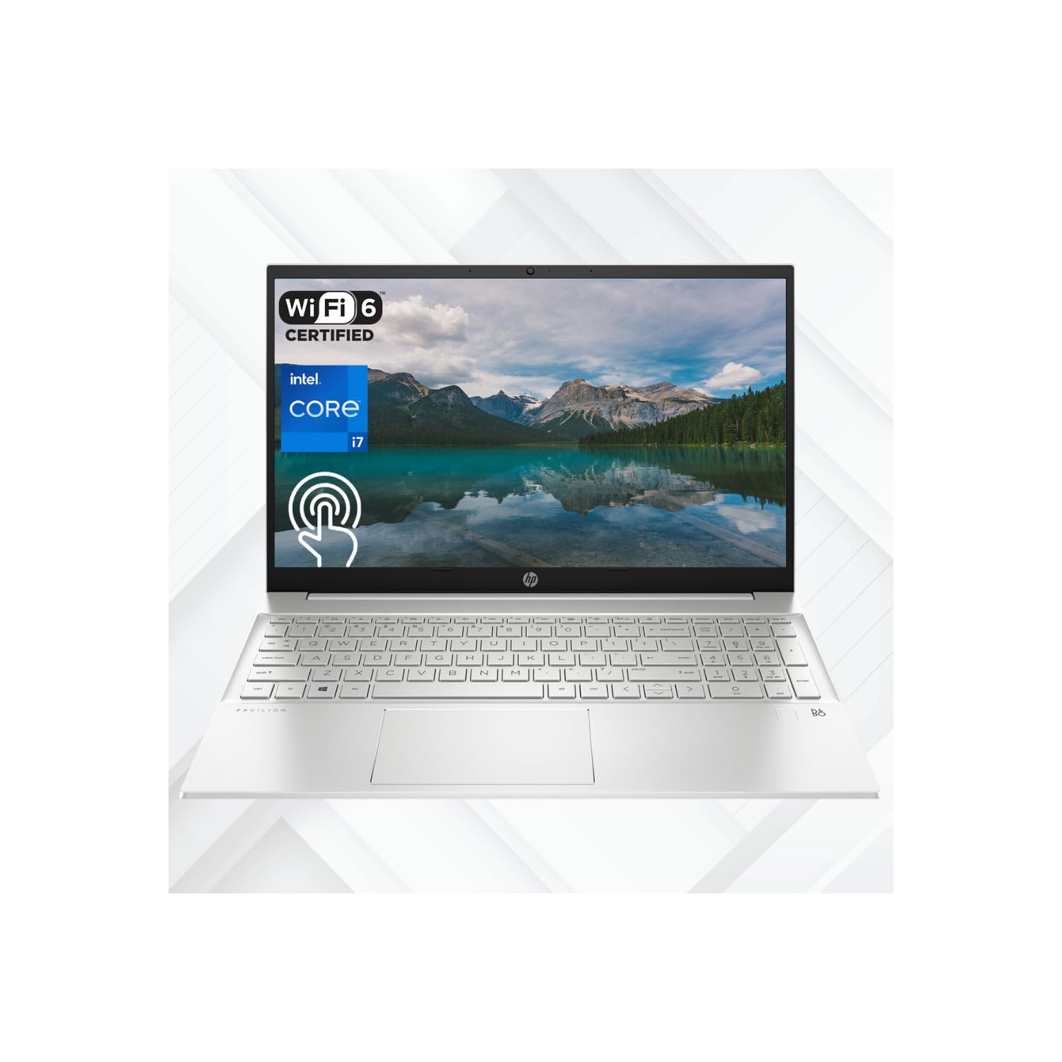 Hp 2024 Newest Pavilion Laptop, 15.6'' Fhd Touchscreen, 13Th Gen Intel Core I7 1355U, 32Gb Ram, 1Tb Pcie Ssd, Webcam, Fp Reader,