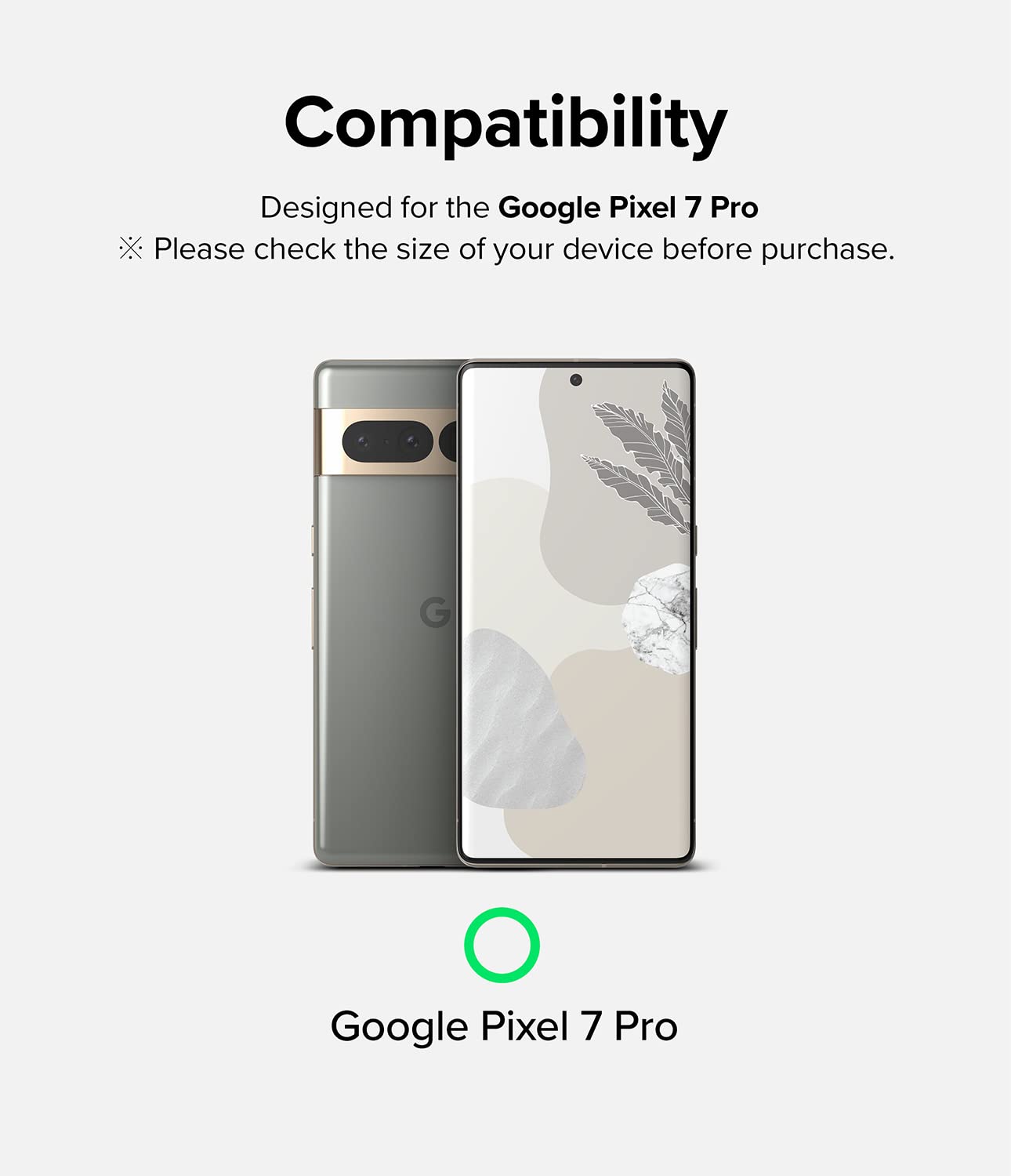 Ringke [2 Pack Dual Easy Film Compatible With Google Pixel 7 Pro, Premium Full Cover Film Case Friendly Screen Protector With Ea