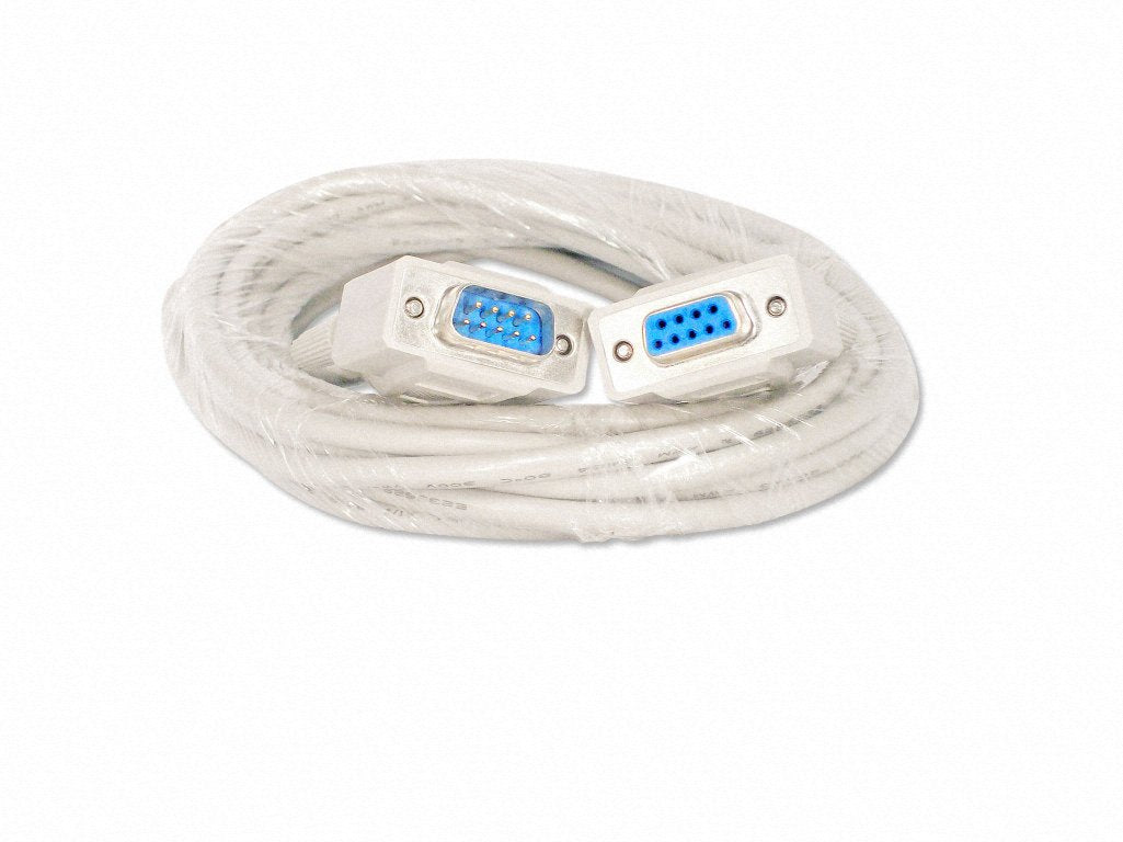 Ycs Basics 15 Foot Db9 9 Pin Serial / Rs232 Male/Female Extension Cable
