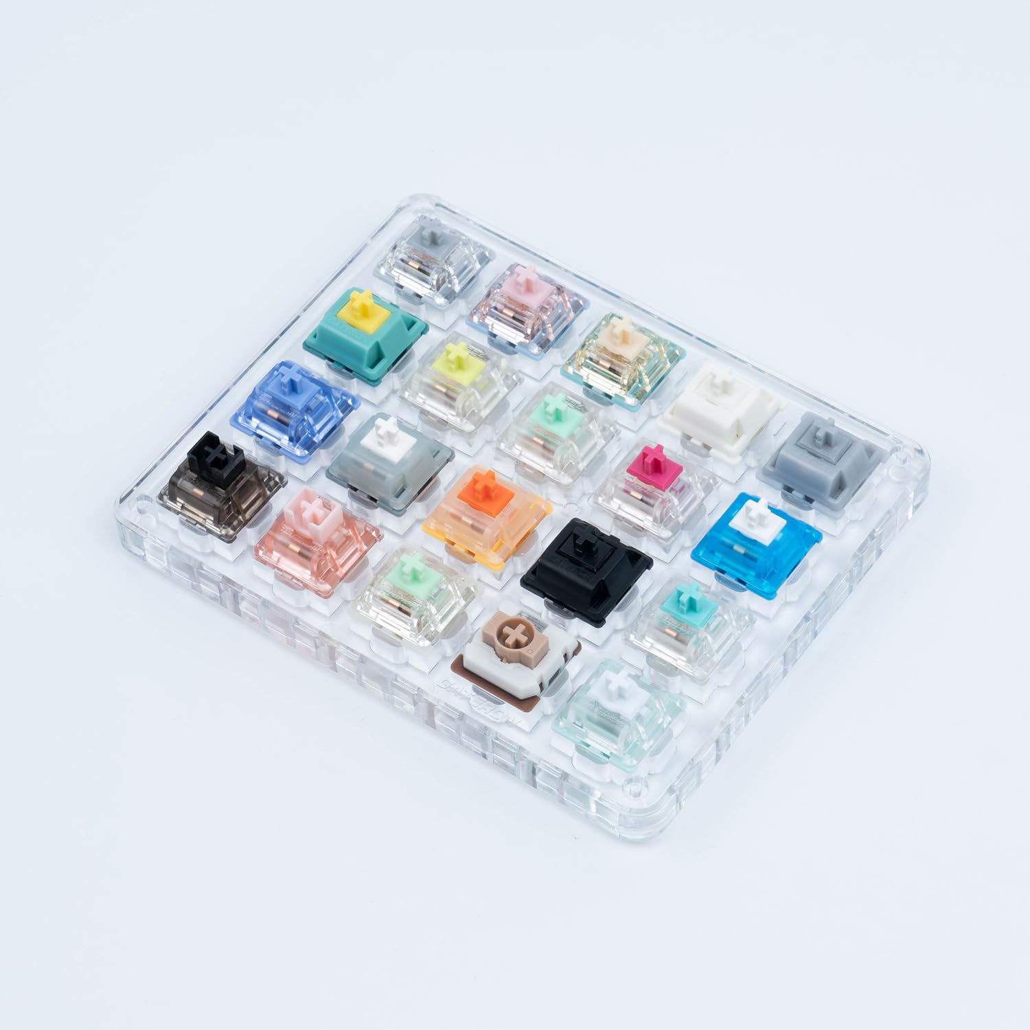 Gateron Keyboard Switches Tester, Magnetic Jade Baby Kangaroo 2.0 Smoothie Melodic Ink Wall Stem Box Black Pink Key Switches For