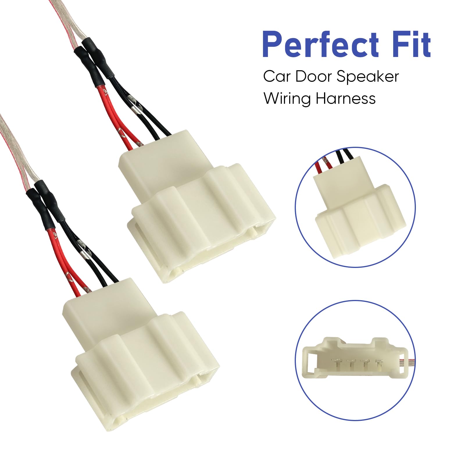 Car Door Speaker Wiring Harness Replacement For Volkswagen Vw 2009 2018 Ti Guan, 1999 2019 Golf, 1999 2016 Jetta, 1999 2019 Beet