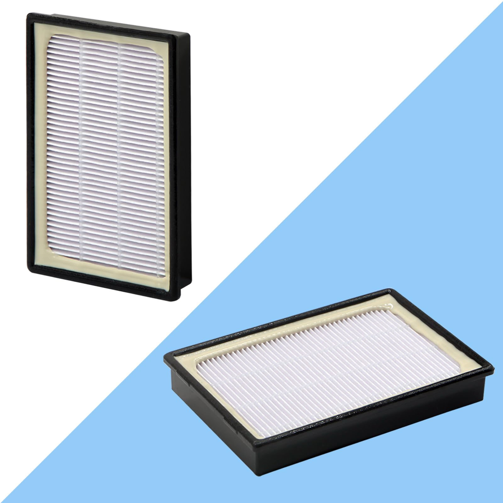 Aolleteau 2 Pack Ef 12 Hepa Filters Compatible With Kenmore 62731 52731 Canister Vacuum 81615, 81614, Bc4026, Compare To Part# 5
