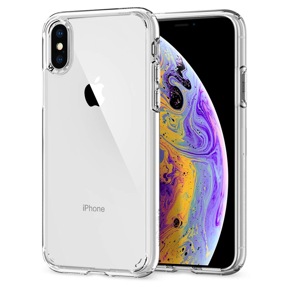 Spigen Ultra Hybrid Designed For Iphone Xs Case (2018) / Designed For Iphone X Case (2017)   Crystal Clear
