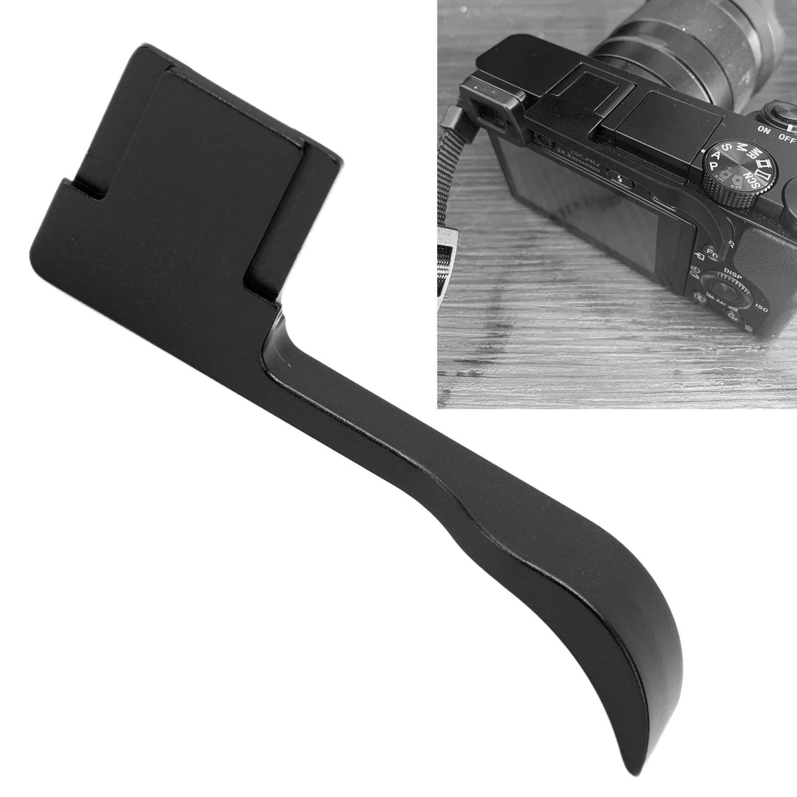 Vbestlife For Sony A7C Camera Thumb Handle, Thumb Grip Metal Cold Shoe Up Rest Handle Aluminum Alloy Thumb Handle For Sony A7C C