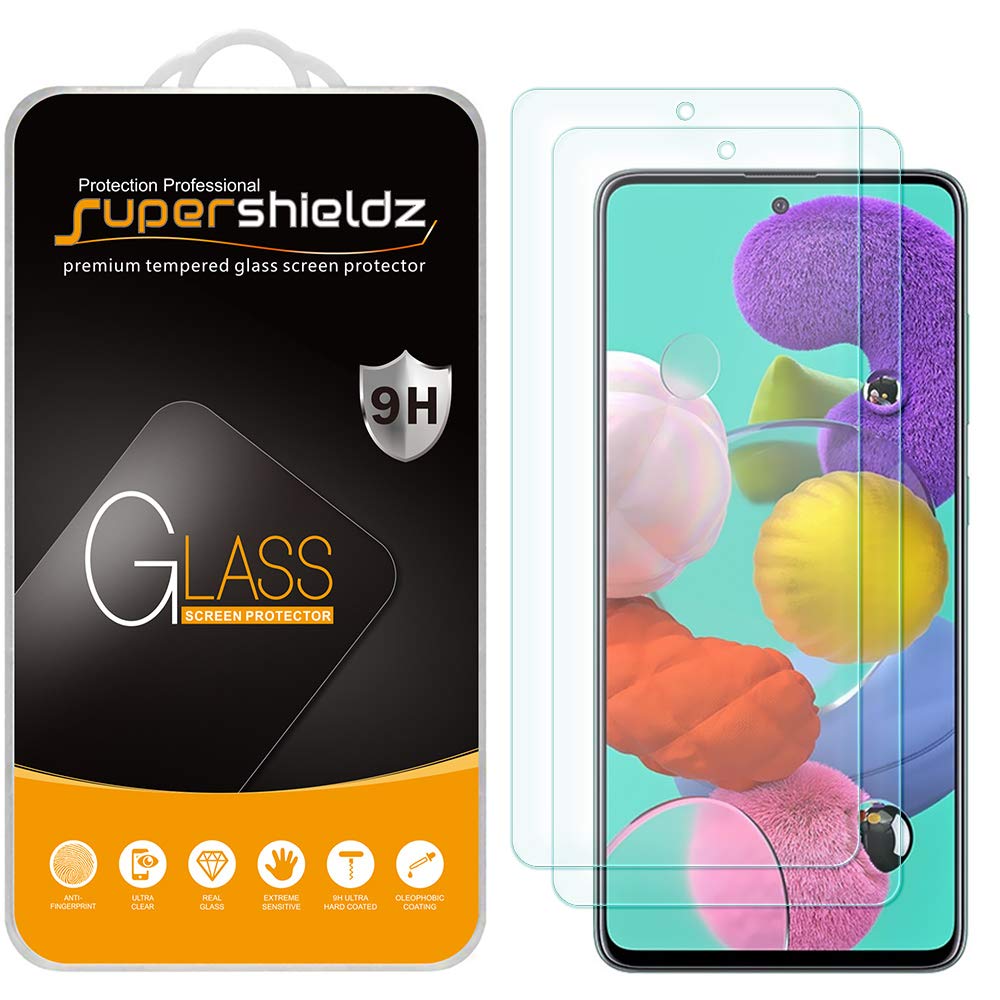 Supershieldz (2 Pack) Designed For Samsung Galaxy A53 5G / A52 / A52 5G / A51 / A51 5G / A51 5G Uw Tempered Glass Screen Protect