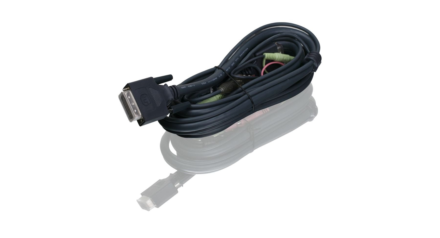 Iogear Single Link Dvi D Usb Kvm Cable, 6 Feet, G2L7D02U