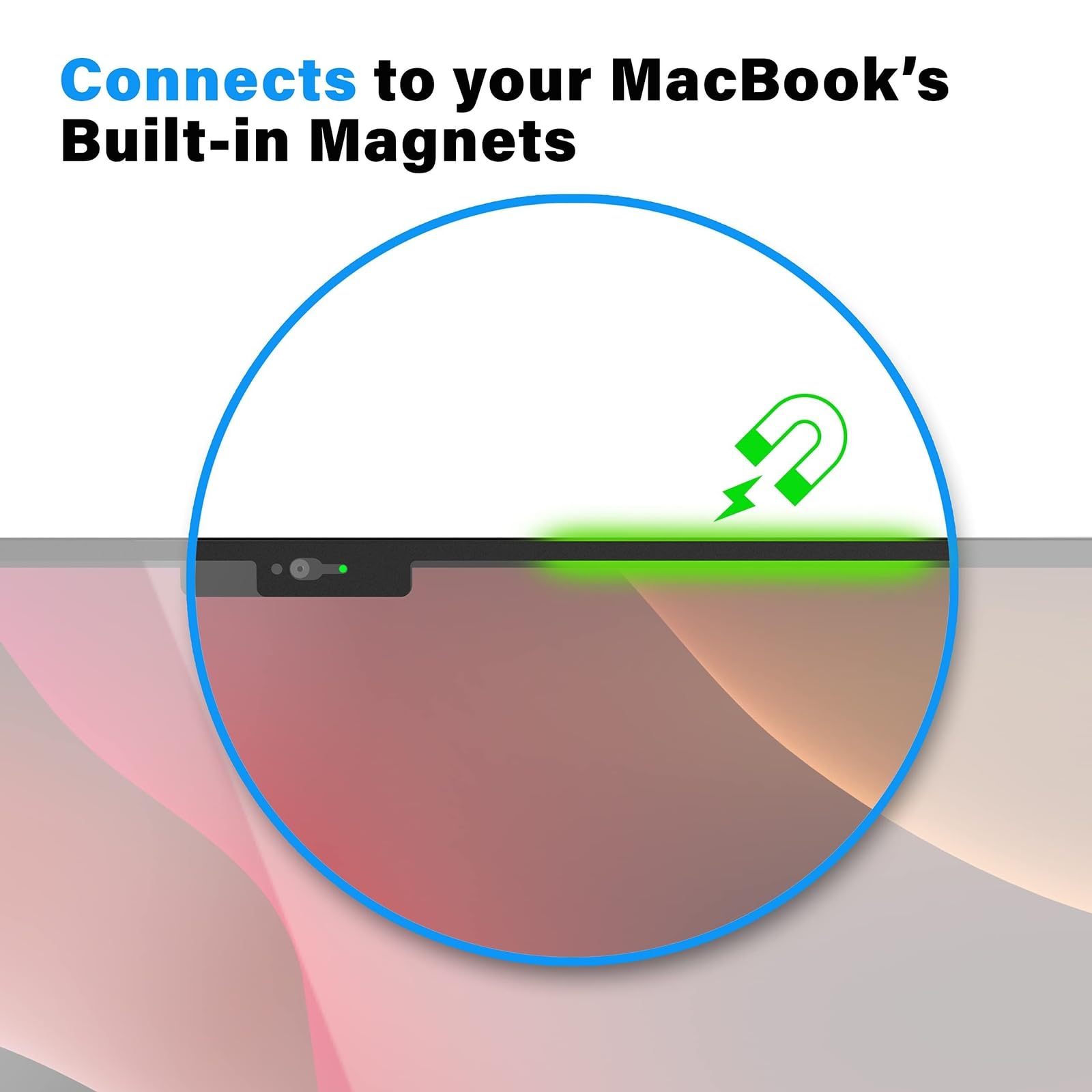 Eyebloc Webcam Cover For Macbook Notch Series 2022. Designed For All 2021 & 2022 Macbook Air & Macbook Pro Notch Displays