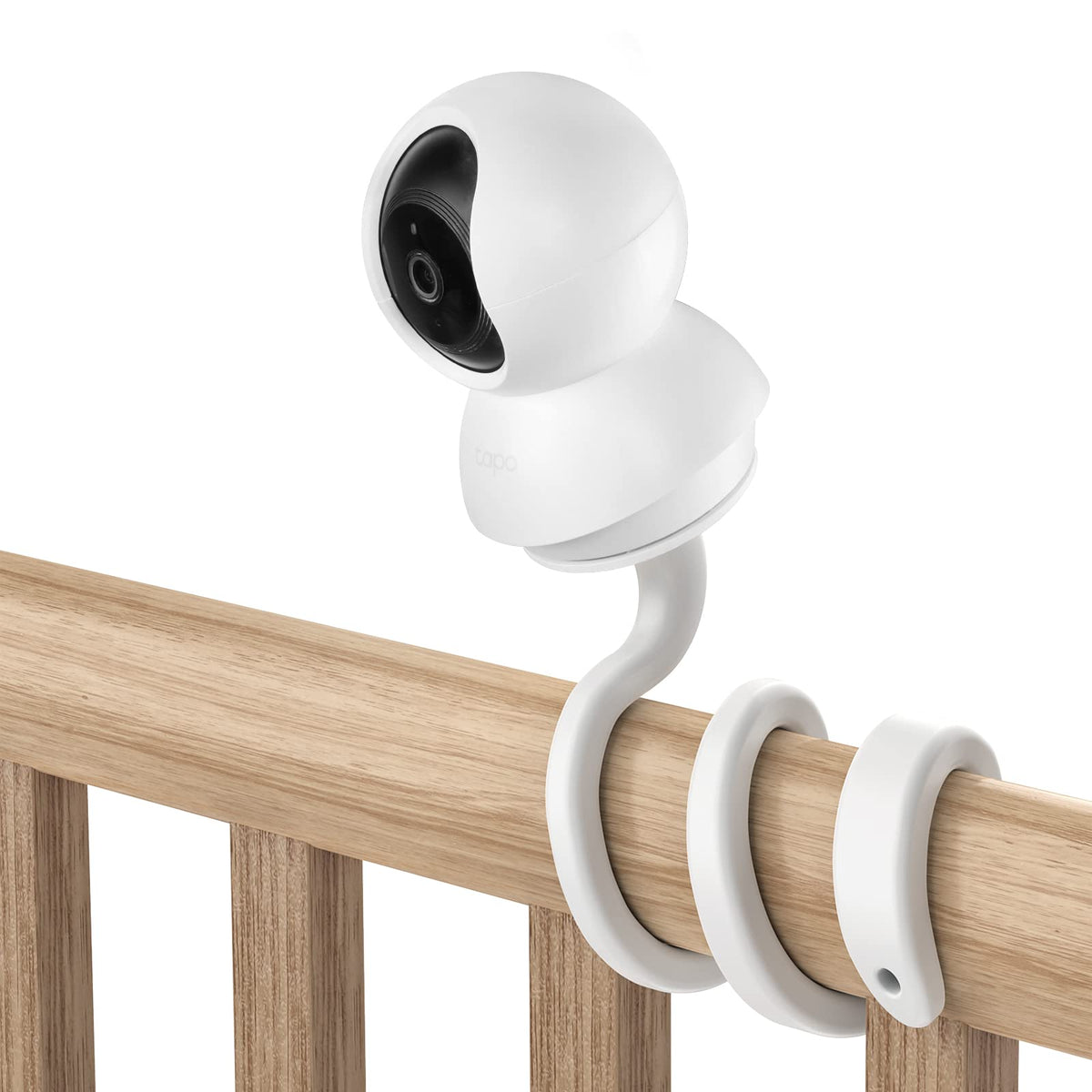 Okemeeo Crib Mount For Tp Link Tapo C210, Tapo C200, Kasa Kc410S And Kasa Ec70(Twist Mount No Drill)